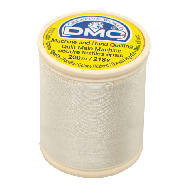 Vista frontal del hilo de coser 100% algodón - DMC - 200 m en stock