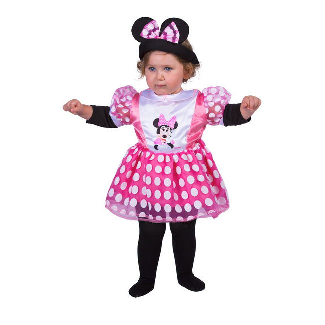 jaula Chorrito bestia Disfraz de Minnie rosa para bebé por 28,75 €