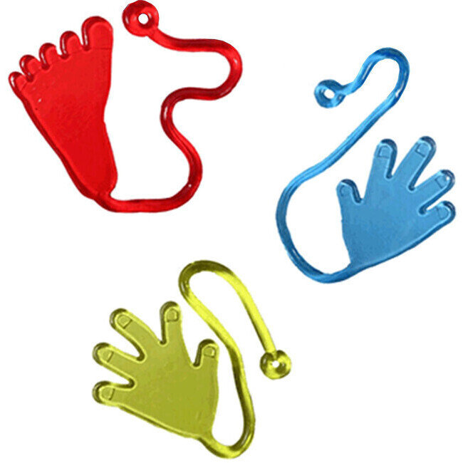Pies y manos locas de colores surtidos - 1 unidad por 0,30 €