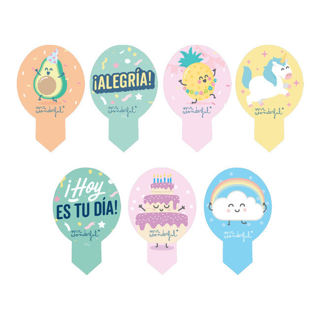 Picks de oblea de mr wonderful 20 unidades por 2,75