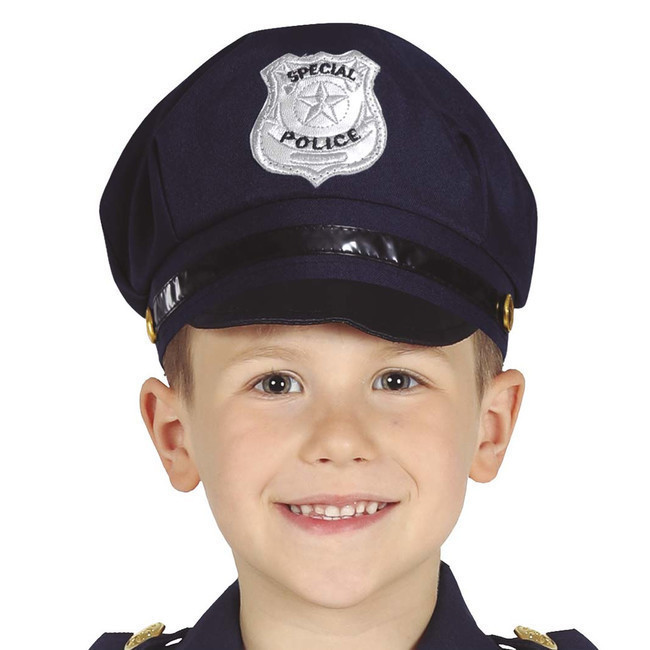Gorra de policia azul 4,95 €