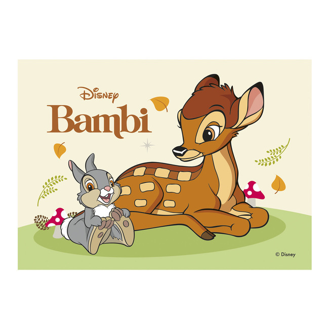 Oblea comestible de Bambi de 14,8 x 21 cm - Dekora por 1,50 € Oblea comestible de Bambi de 14,8 x 21 cm - Dekora por 1,50 €
