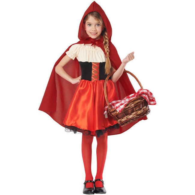 Más lejano simultáneo En honor Disfraz de Caperucita roja de cuento para niña por 24,75 €