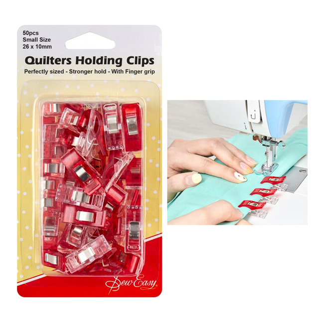 QEEROYO 60 Pinzas Costura para Tela, Plástico Clips para Coser, Clips de  Costura de Plástico, Pinzas Pequeñas para Tela, Clips de Costura, Pinzas