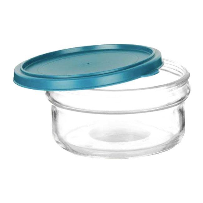 Tupper de 0,42 L de cristal redondo - 1 unidad por 1,50 €