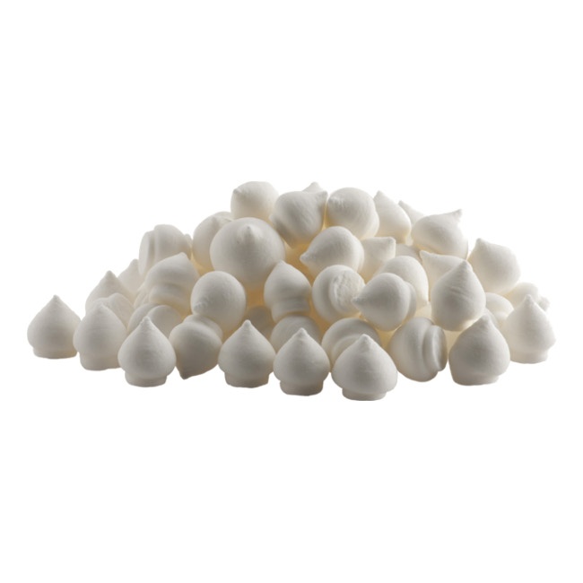 Vista principal del merenguitos de azúcar de 350 gr - Dekora en color blanco y multicolor