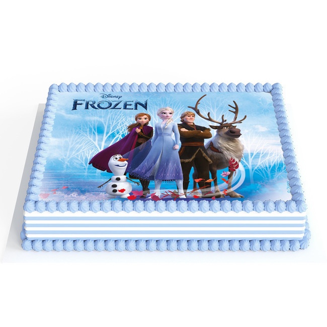 Oblea comestible de Frozen de 14,8 x 21 cm - Dekora por 2,50 €