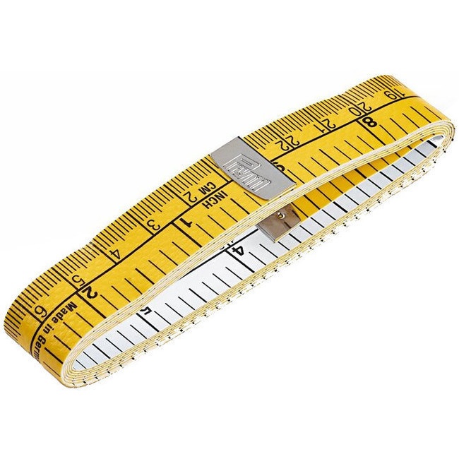 Cinta métrica de costura de 1,5 m x 1,9 cm amarillo - Hoechstmass por 4,00 €