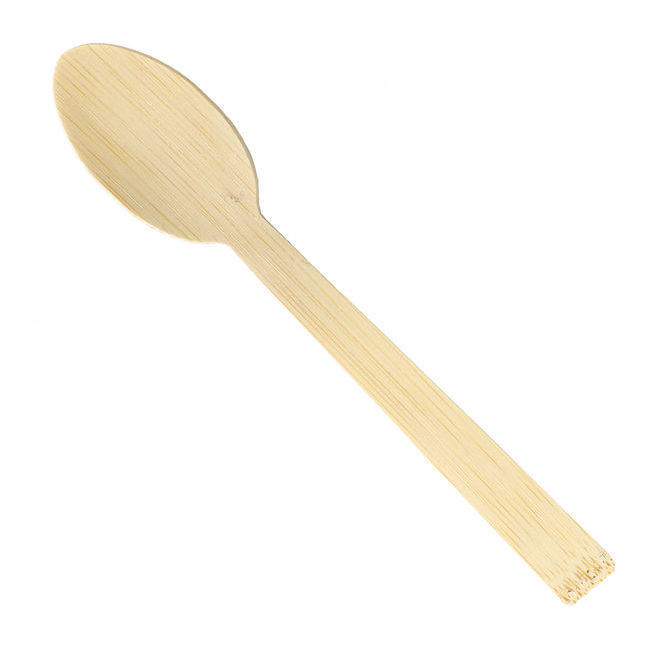 Vista principal del cucharas de bambú - PME - 30 unidades en stock