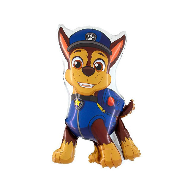 Globo de la Patrulla Canina silueta de Chase de 94 cm - Grabo por 6,00 €