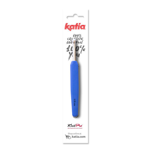 Agujas de ganchillo ergonómicas KATIA –