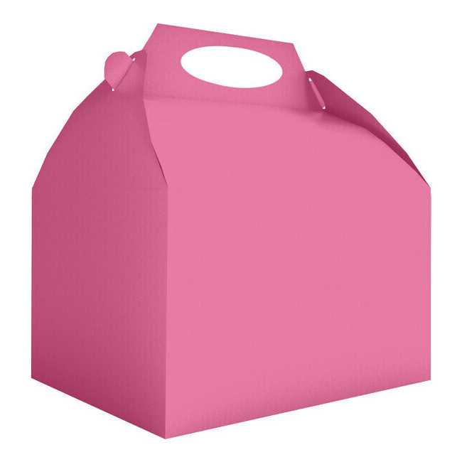 Caja de regalo de cartón rosa 20 x 20 x 10 cm - Comprar cajas