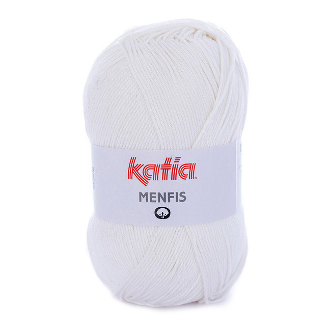 Pelote Coton KATIA Menfis 100gr coloris sur demande par mail