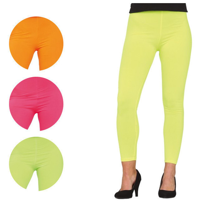 Leggins de colores neón - 1 unidad