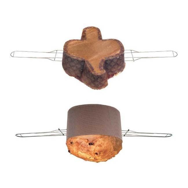 Foto detallada de tenedor pincho para enfriar panettones y colombas boca abajo de 22 cm - Decora