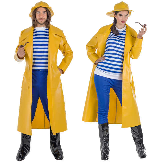 Disfraz de capitán pescador amarillo para adulto por 45,25 €