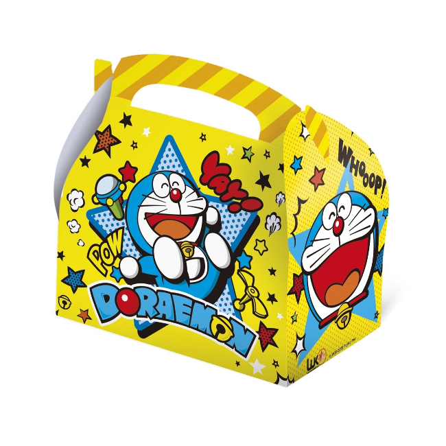 Vista principal del caja de cartón de Doraemon stars en stock