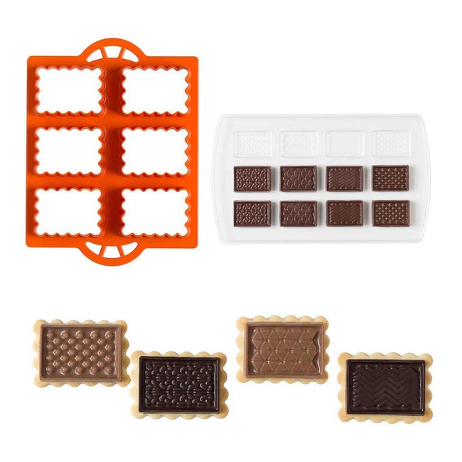 Foto detallada de kit de galletas con chocolate - Decora