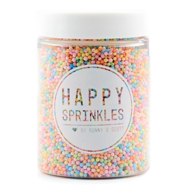 Foto detallada de sprinkles de perlas mini multicolor pastel de 90 gr - Happy Sprinkles
