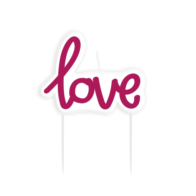 Vela Sweet Love de 9 x 8 cm