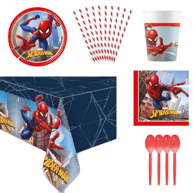 Decoración oficial de Spiderman para cumpleaños