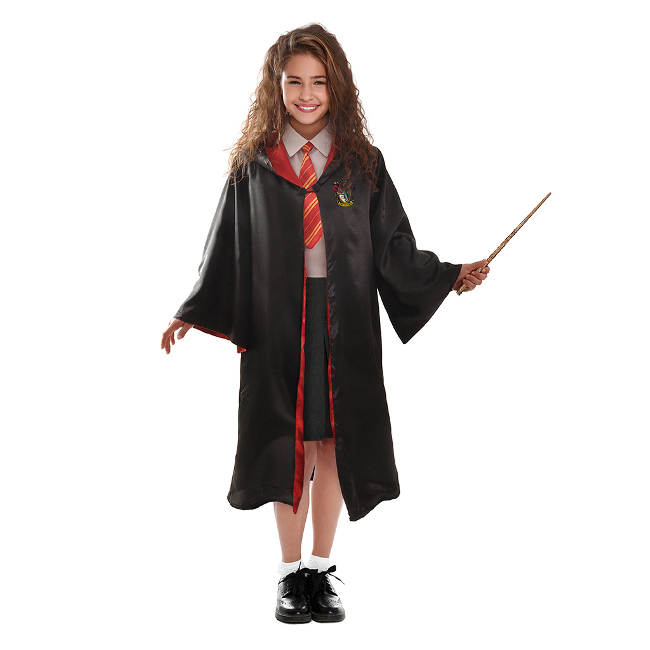 Vista principal del disfraz de Hermione infantil en tallas 5 a 11 años