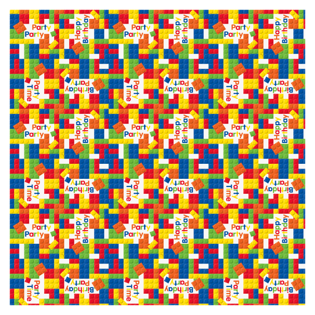 papel de regalo lego