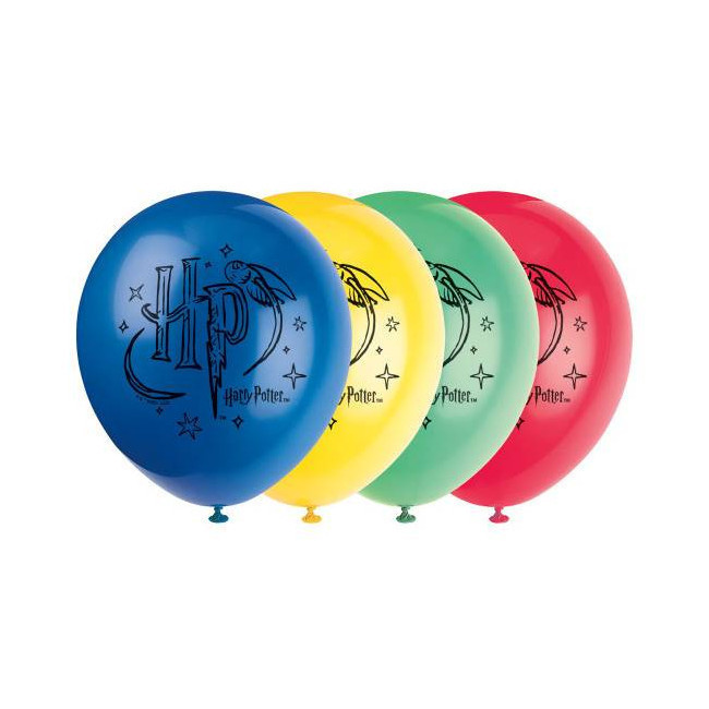 Globos de Harry Potter de colores de 30,4 cm - 8 unidades por 3,75 €