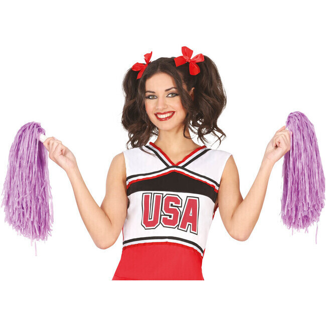 Pompones de animadora 2 unidades por 3,50