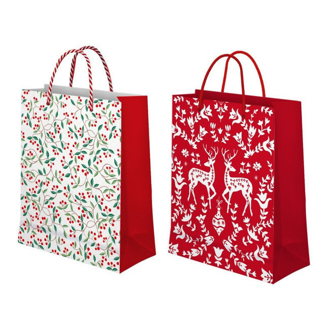 Bolsas de regalo, bolsas de papel para fiestas, 10 unidades