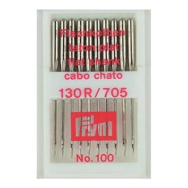Agujas máquina de coser especial hilos metalizados 130N/MET nº80-100 - Prym