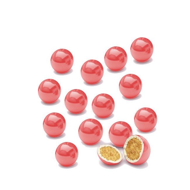 Vista delantera del bolas chococranch perladas de 200 gr en color amarillo, azul, dorado, morado, perla, rojo, rosa y verde