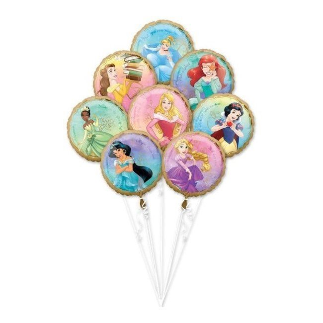 Globos de Princesas Disney R12 x 10 unidades – LaPiñateria.com®