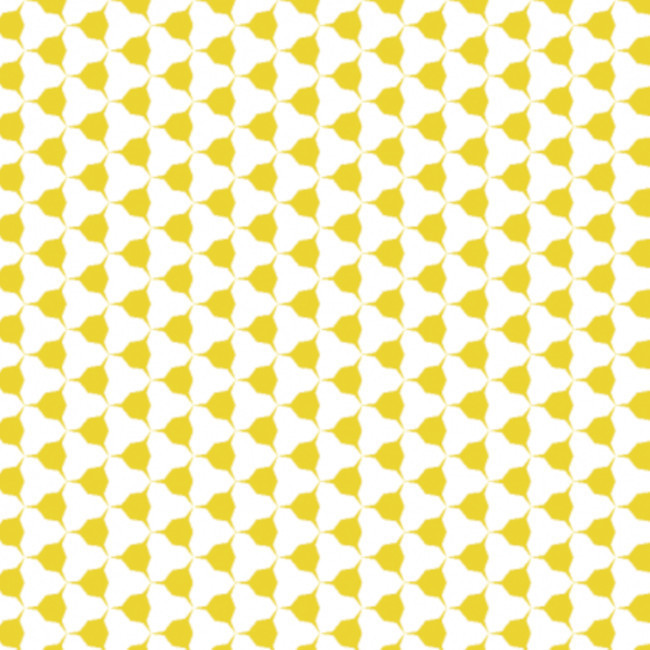 Vista principal del tela de algodón geométrico Arondir - Indigo en stock