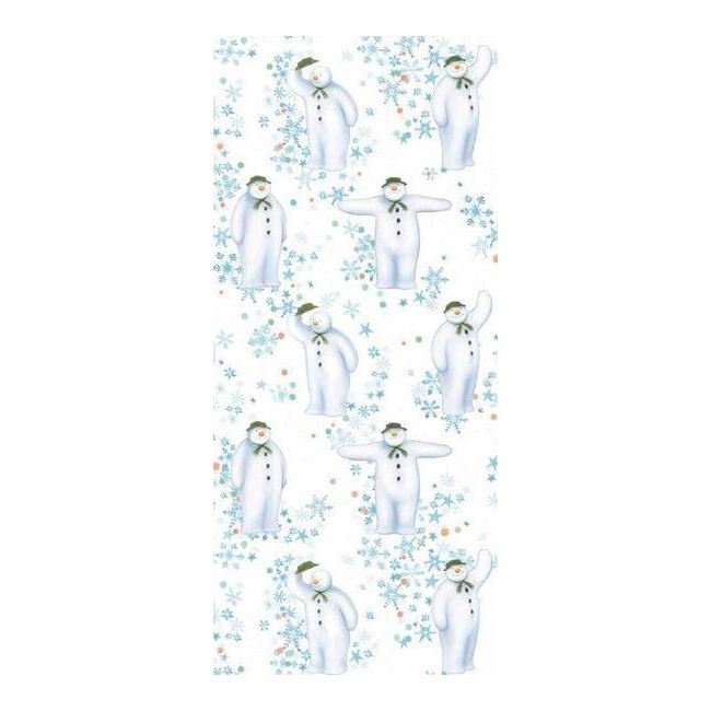 Foto detallada de bolsas para dulces transparentes de The Snowman de 12,5 x 7 x 28,5 cm - Creative Party - 20 unidades