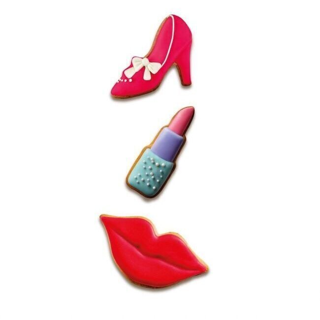 Cortadores de zapato, pintalabios y labios - Wilton - 3 unidades - 2
