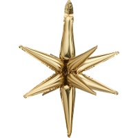 Globo de estrella 3D de 70 cm - 1 unidad