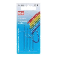 Agujas para coser perlas nº 10 y 12 - Prym - 4 unidades