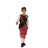 Disfraz de escocés para niño