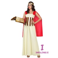 Disfraz de dios griego Ateneo para mujer