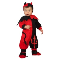 Disfraz de diablito rojo para bebé