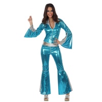 Disfraz estilo disco para mujer