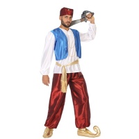 Disfraz de árabe con gorro para hombre