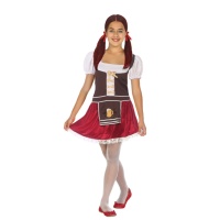 Disfraz de alemán tradicional para niña