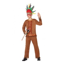 Disfraz de indio apache para niño