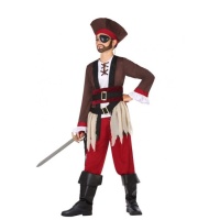 Disfraz de pirata marino para niño