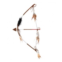 Arco y flecha de indio - 63 cm