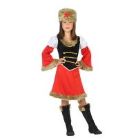 Disfraz de soviético ruso para niña