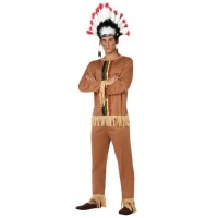 Disfraz de indio apache para hombre