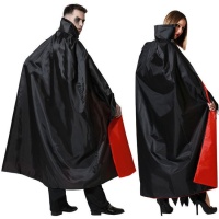 Capa reversible de vampiro para adulto - 1,43 m